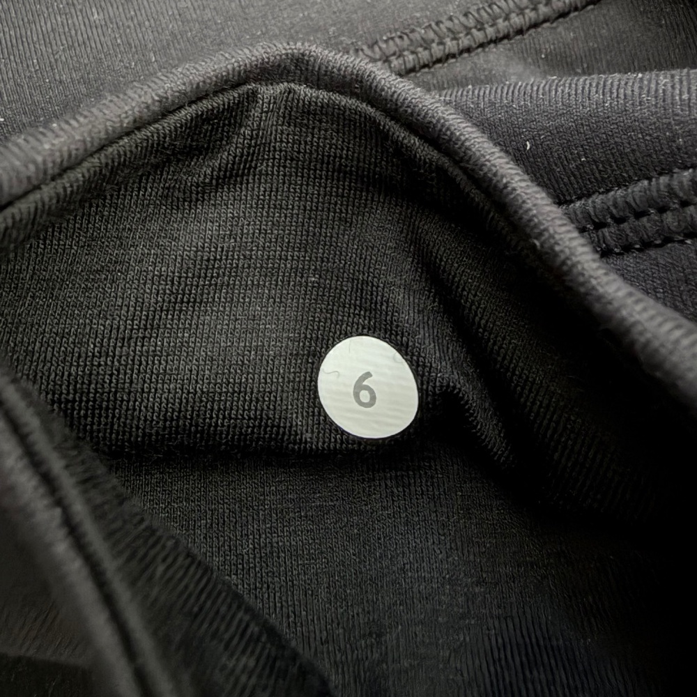 Lululemon RARE *Solid Black Reversible* Skinny Gr… - image 8